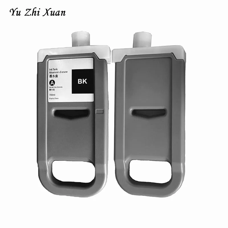 1 комплект 12 видов цветов PFI 704 706 пустой картридж с чипом для принтера Canon IPF 8400 9400