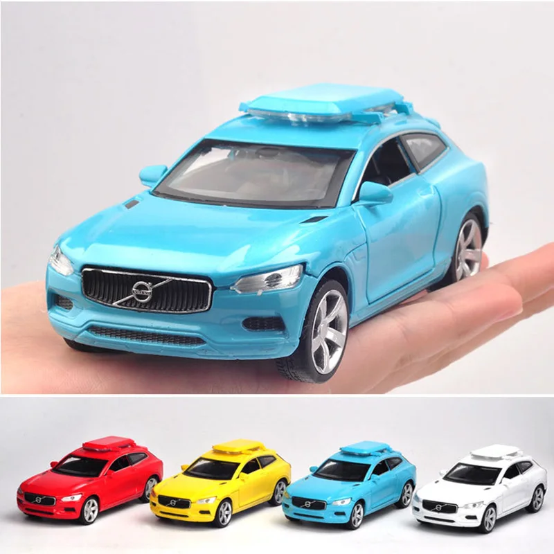 1/32 моделирование детские игрушки Volvo с чемодан сплав литья под давлением игрушка
