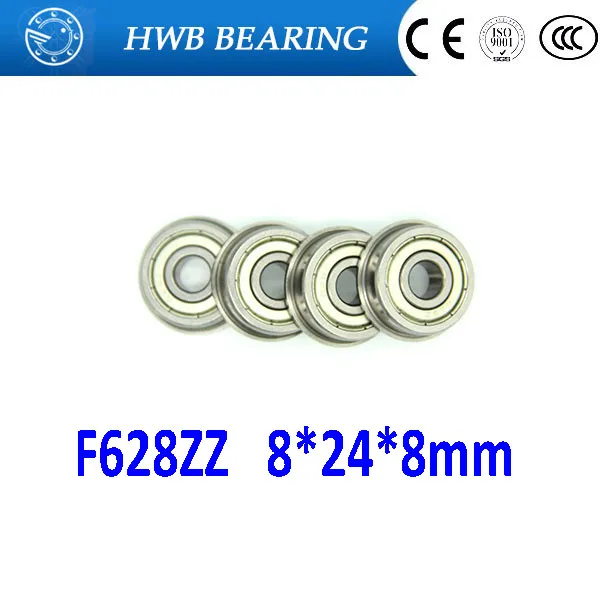 10 шт. фланцевые радиальные шарикоподшипники 8x24x8 мм|bearing 6205|bearing packbearing unit |