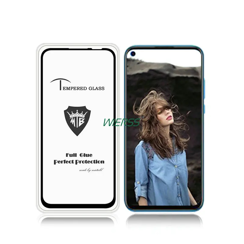 Защитный чехол из закаленного стекла с полной проклейкой для Huawei P20 lite 2019 nova 5i 5