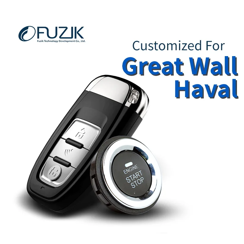Fuzik Keyless Go смарт ключ без ключа дистанционного запуска пусковое устройство для