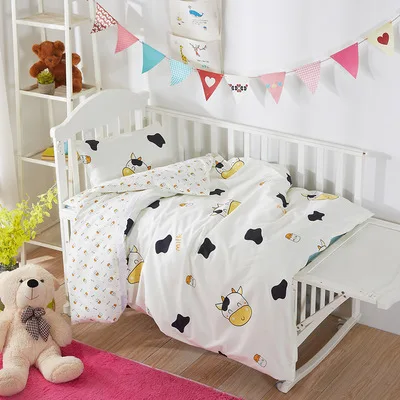 6/9 шт милый детский бампер постельное для колыбели постельные принадлежности