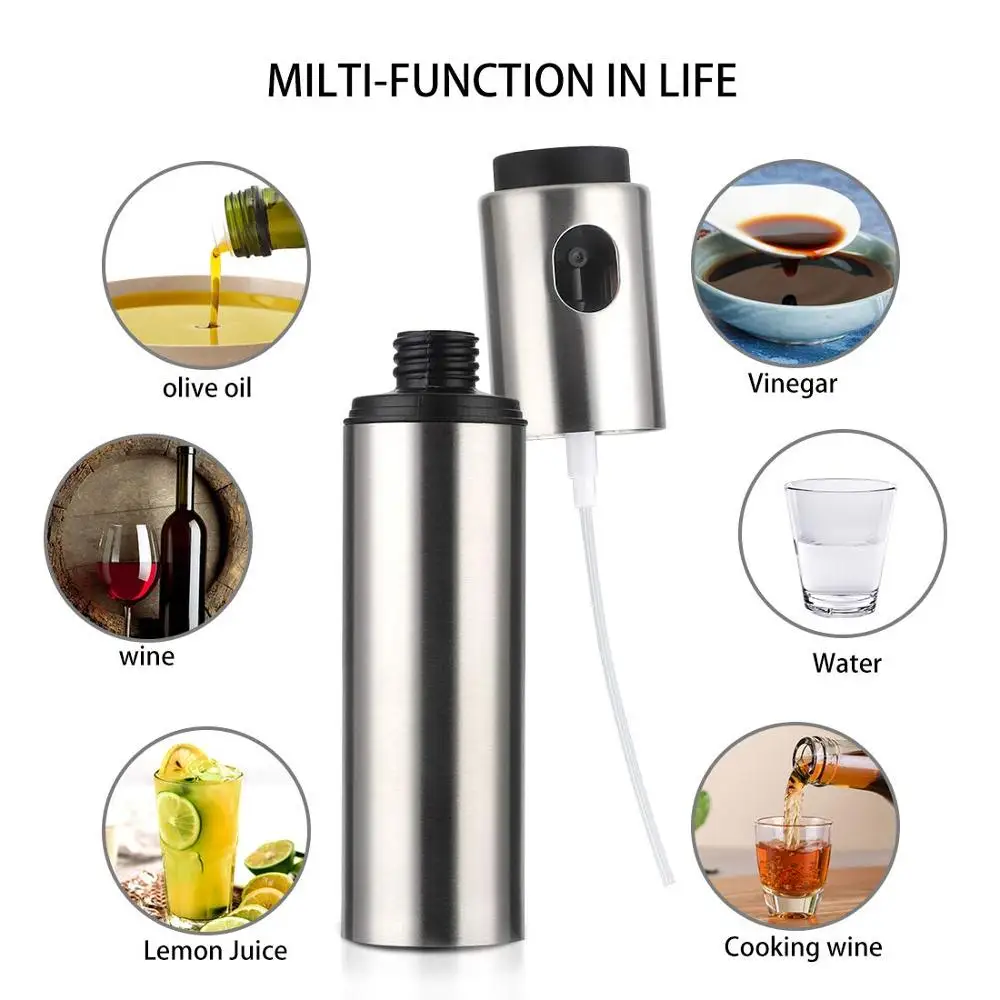 Распылитель оливкового масла распылительный спрей для кухни бутылка диспенсер