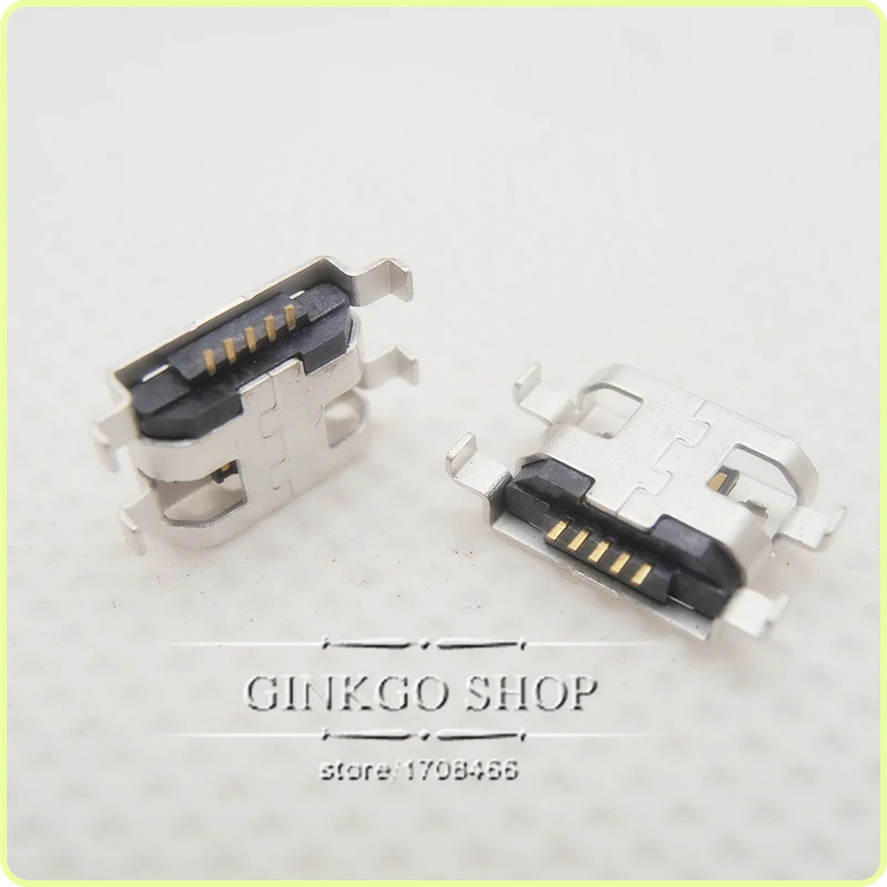 1000 шт. Micro 5P USB разъем PCB крепление для телефона планшета ПК MP3 MP4 тип раковины |