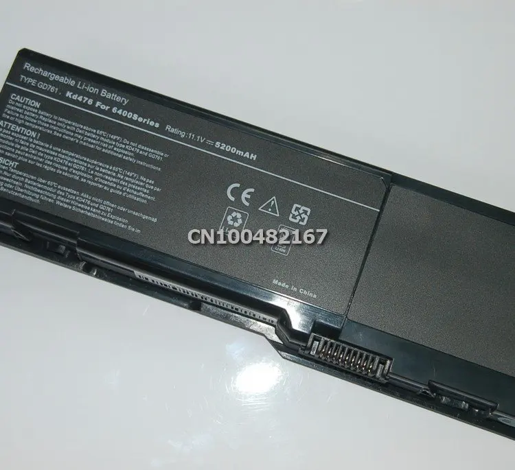 4400mAh аккумулятор для ноутбука Dell Inspiron 1501 6400 E1505 Latitude 131L Vostro 1000 312 0461 451 10338 RD859 GD761