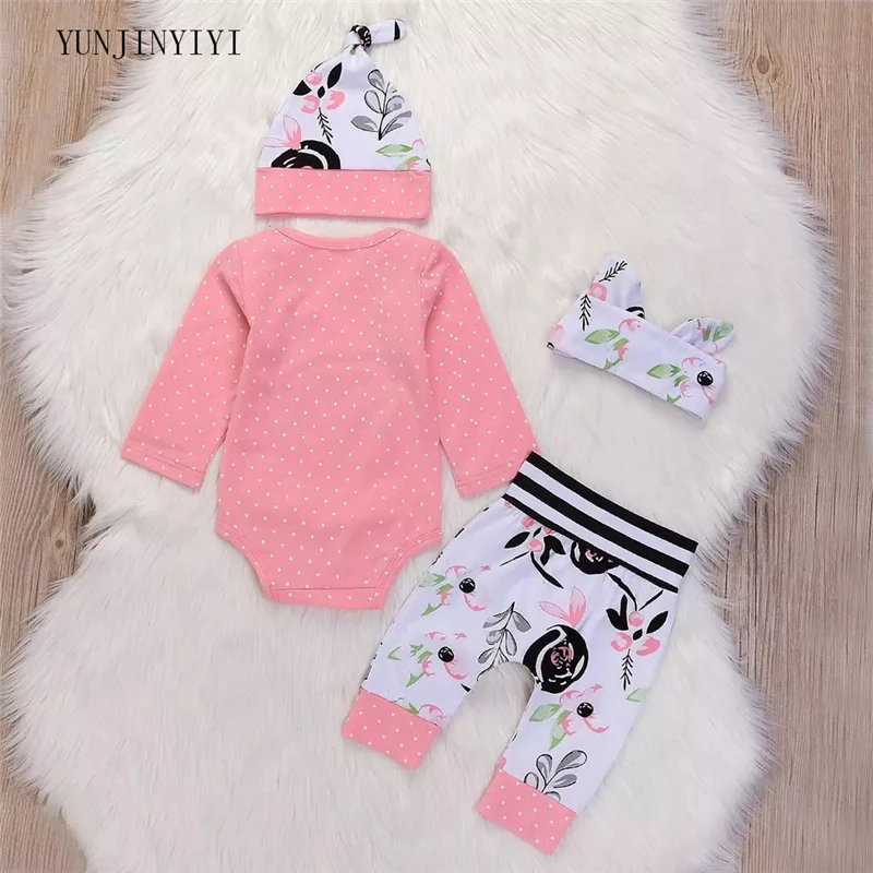 The latest models hot newborn baby children clothes romper casual flowers jumpsuit tights suit female |