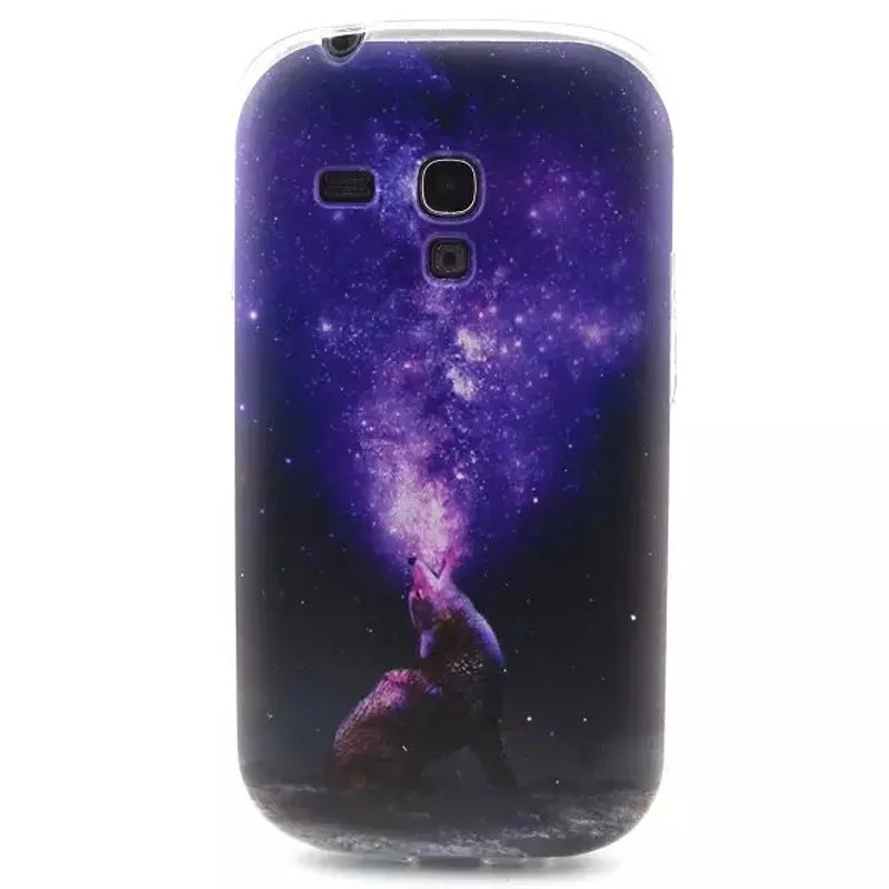 Мода Окрашенные ТПУ Силиконовые Мягкий спс Samsung Galaxy S3 Мини чехол Для Mini I8190