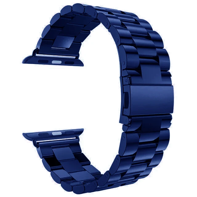 URVOI band for apple watch series 1 2 3 wrist stainless steel link bracelet 6 colors new color colorful design with adapter 3842 | Наручные