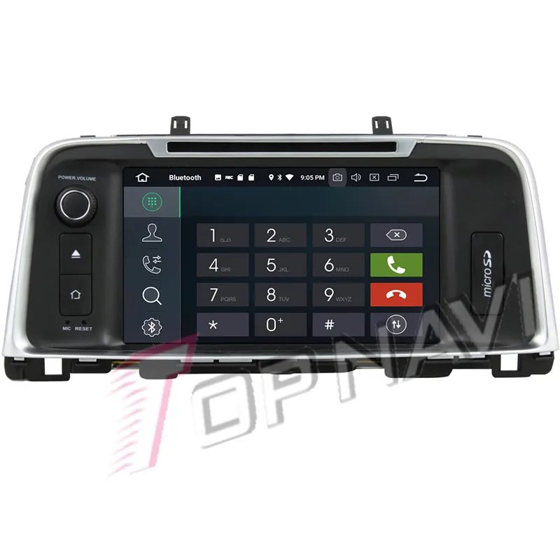Автомобильный мультимедийный DVD плеер Topnavi Octa Core Android 9 0 для KIA K5/OPTIMA 2015 Авторадио GPS