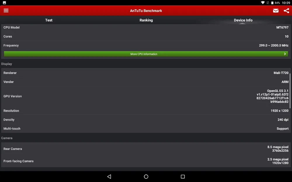 Новейшая стеклянная задняя оболочка для планшетного ПК 10 ''Android 9,0 1920*1200 HD 2.5D стеклянный экран 8 ядер 8,0 МП камера 4G LTE телефонные планшеты