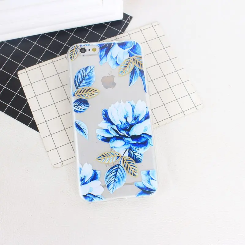 Pineapple Case For iPhone X Xs 8 7 Simple Phone Slim Soft Silicone Back Cover Plus 6 6S 5 5S SE Cases |