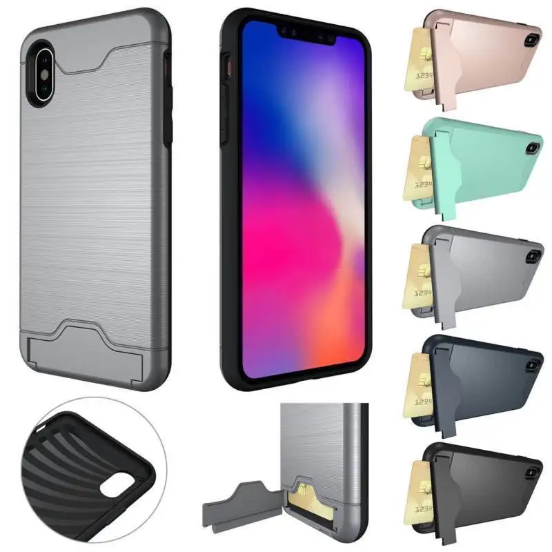 Чехол для Apple iphone X XS MAX XR роскошный чехол-накладка из ПК + ТПУ гибридный чехол с