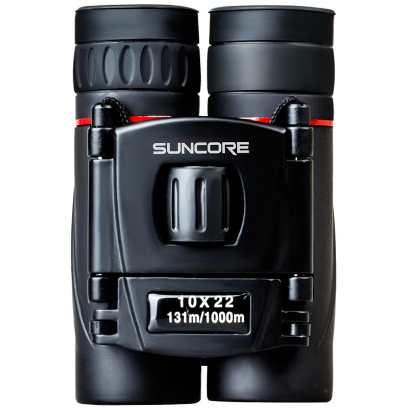 Большой карманный бинокль SUNCORE 10X22 для улицы телескоп mi litary HD зритель без ночного