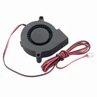 Gdstime 10 шт. DC 24 В шарикоподшипник 50x50x15 мм охлаждающий вентилятор 50 мм x 15 мм 3D принтер 100 см кабельный Вентилятор Кулер Радиатор 5015