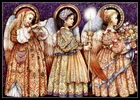 Наборы для вышивки крестиком 14 ct DMC DIY Искусство ручной работы Декор-три ангела