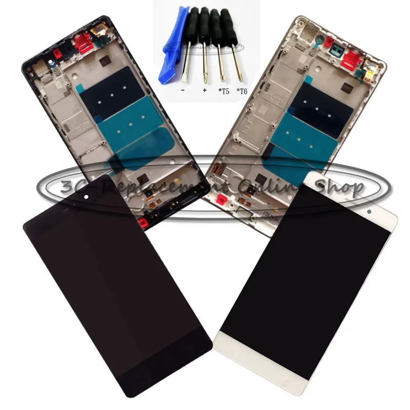 Мы/Bk/Gd для Huawei P8 Lite ALE L04 L02 UL00 L21 ЖК дисплей + сенсорный экран дигитайзер в сборе