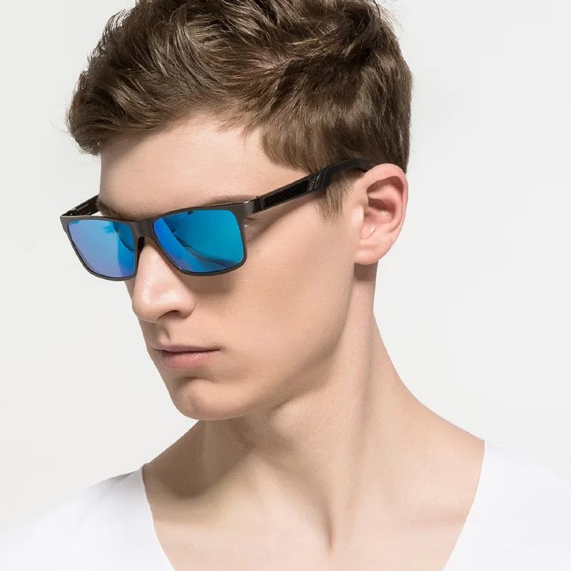 Бесплатная доставка Моды Алюминий Магния Поляризованных Солнцезащитных Очков