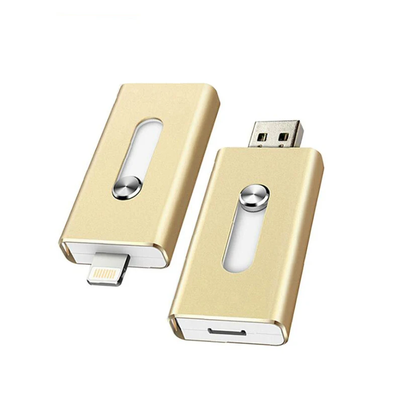 LL trader 5 шт./партия 64 ГБ 32 карта памяти USB флэш-накопитель i-Flash Drive для OTG iOS iPhone Android iPad