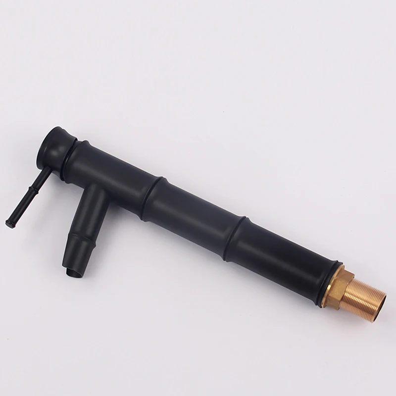 2017 античная Черная бронзовая отделка Бамбуковая форма смеситель для раковины