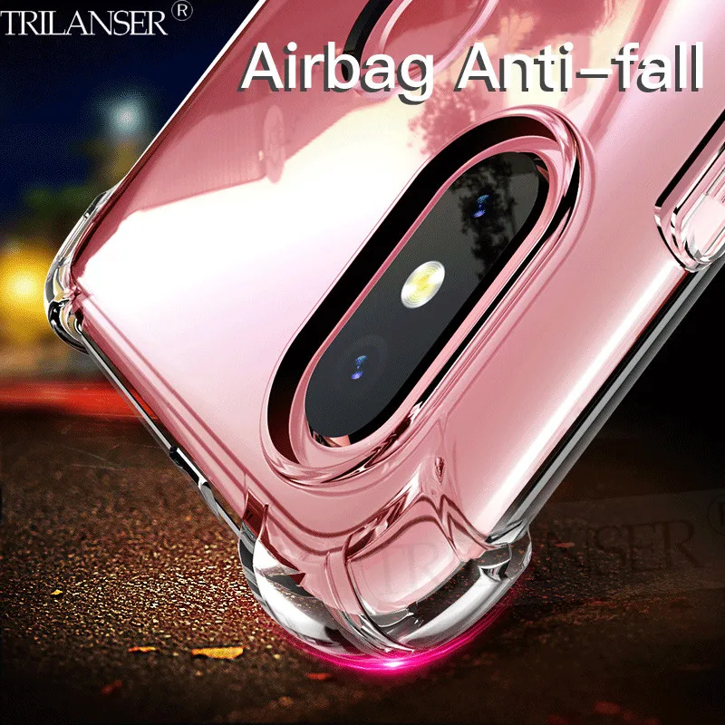 TRILANSER Airbag 360 Полный Чехол для Xiaomi Redmi note 7 Pro чехол телефона xiaomi redmi 5 pro силиконовый