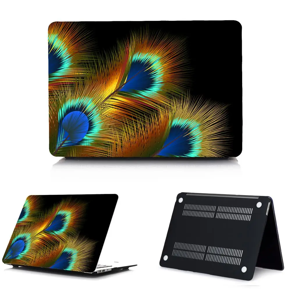 yumao001 Чехол для ноутбука MacBook Touch ID A1932 чехол для Macbook Air 13 A1466 A1369 Pro retina 11 12 13,3 15,4 жесткий чехол - Цвет: yumao001