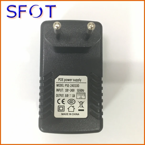 

24V 1A POE Power over Ethernet Power Supply EU Plug lan port Power Injector