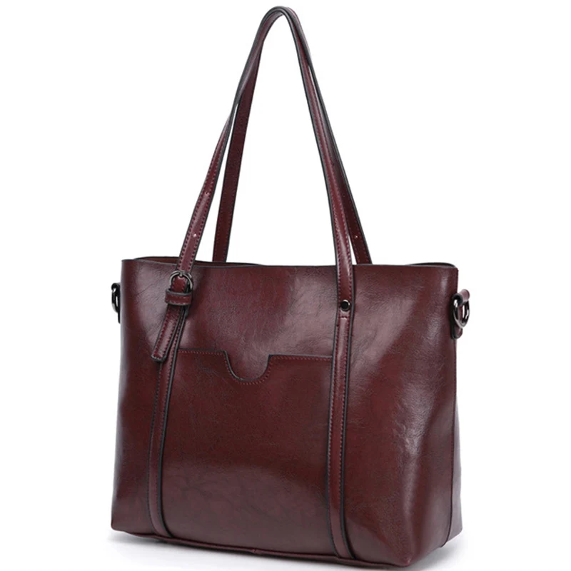 Сумка женская кожаная с карманом|ladies bags|ladies bags brandsleather women bag |