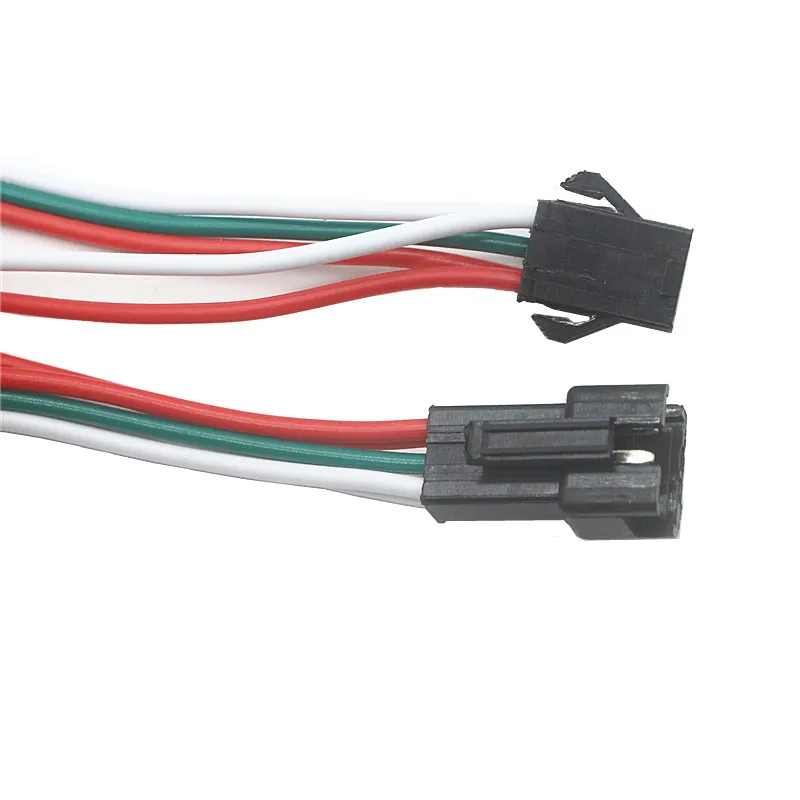 2 м RGB led неоновая Пиксельная веревка DC 5 В WS2812B WS2812 Водонепроницаемая подсветка для