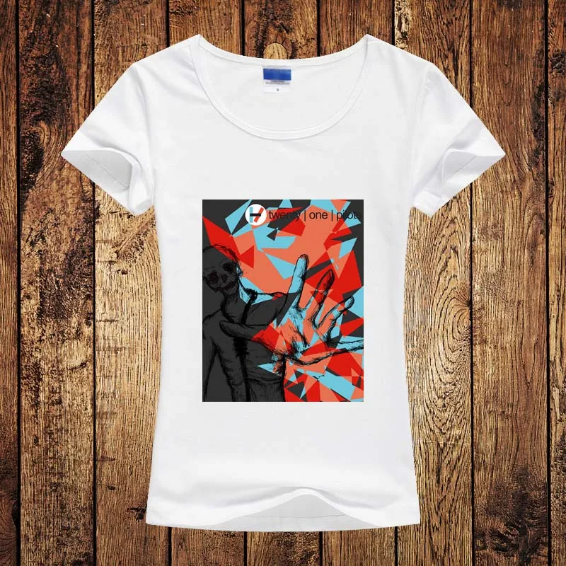 2017 Единорог Blusa Летом Рок н Ролл Футболки Женщины Harajuku Двадцать Один Пилотов