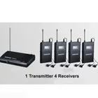 Оригинальная беспроводная система контроля Takstar WPM-200WPM200 UHF, стерео беспроводные наушники-вкладыши, 1 передатчик + 4 приемника