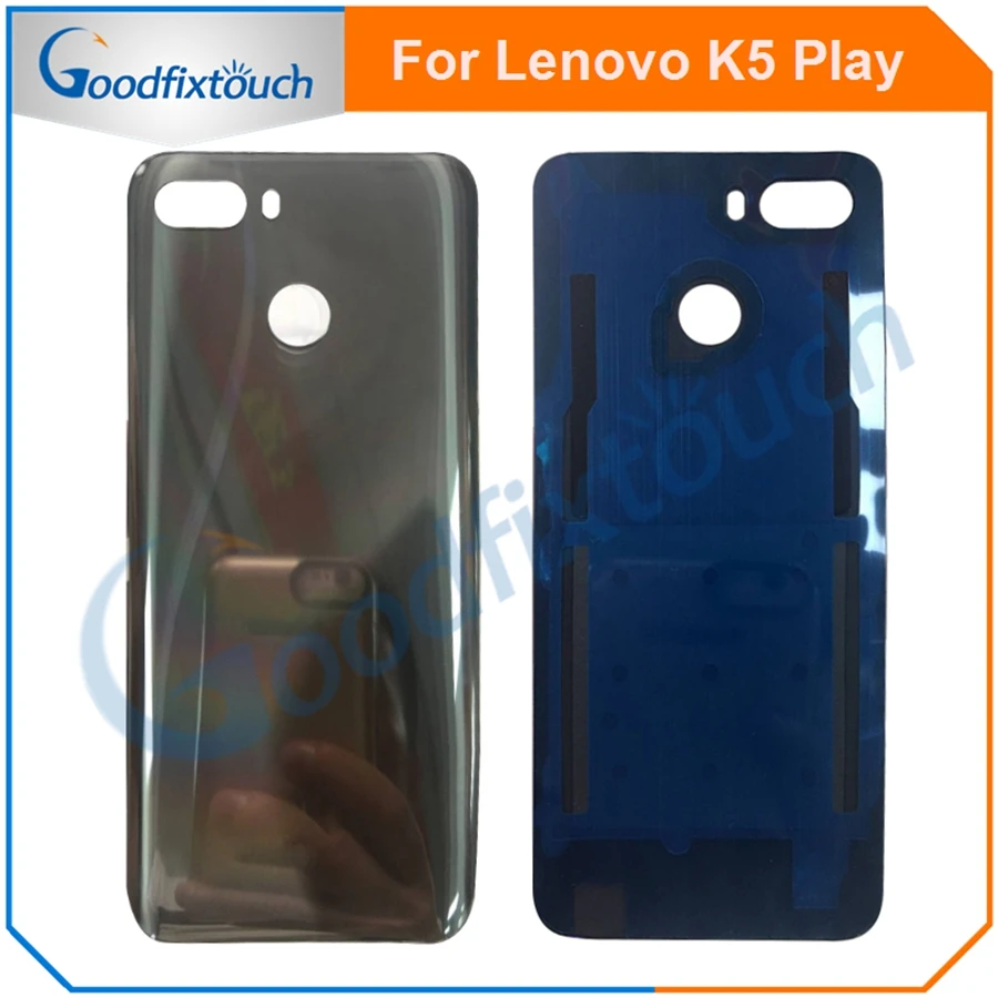 Задняя крышка батарейного отсека для Lenovo K5 Play корпус заднего с клейкой лентой