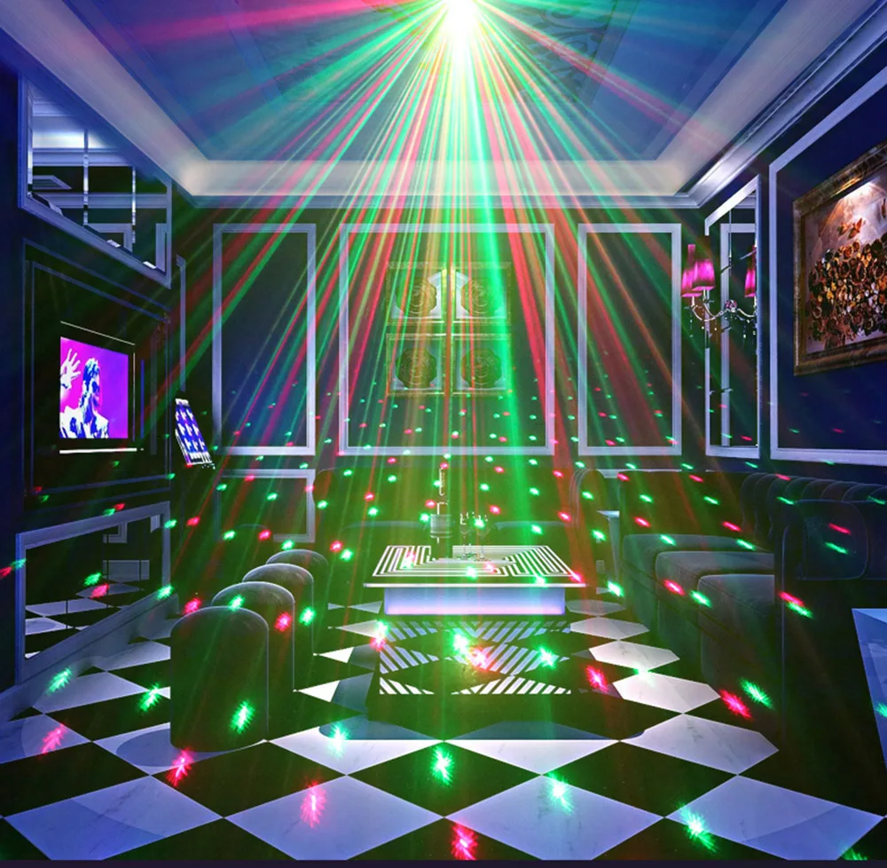 ИК-пульт RG лазерный проектор светильник s для KTV Disco DJ домашний Рождественский вечерние шоу клуб бар, сценический светильник ing эффект лазерный светильник