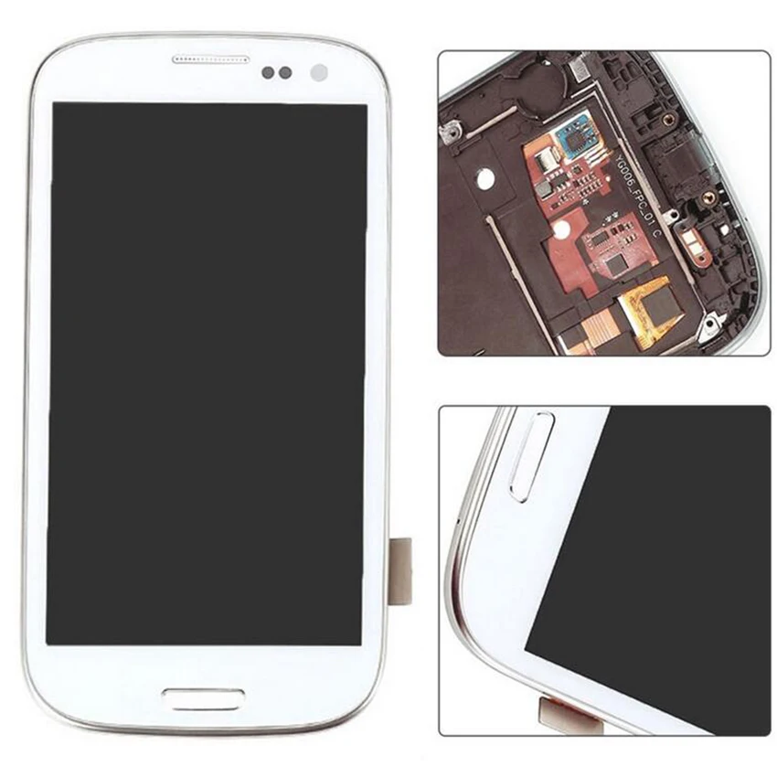 Для Samsung Galaxy S3 i9300 i9305 i535 i747 L710 T999 i9300i i9301 i9301i i9308i ЖК дисплей сенсорный экран