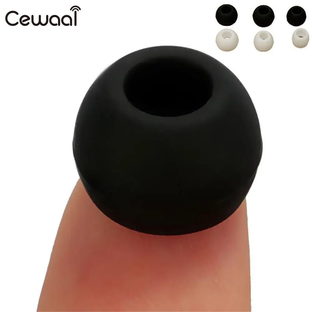 Cewaal 6pcs Black Durable Replacement Earbuds for Sennheiser CX300 400 500 II Headphone Earphone Headset Accessories | Электроника