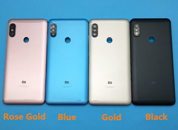 Задняя панель с датчиком отпечатков пальцев для Xiaomi MI Redmi Note 5 задняя крышка