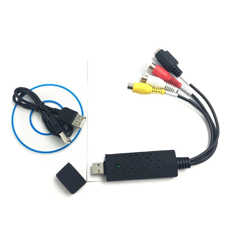 U TV 007 VHS к цифровому преобразователю файлов Экспресс USB 2 0 видео Захват аудио AV ТВ