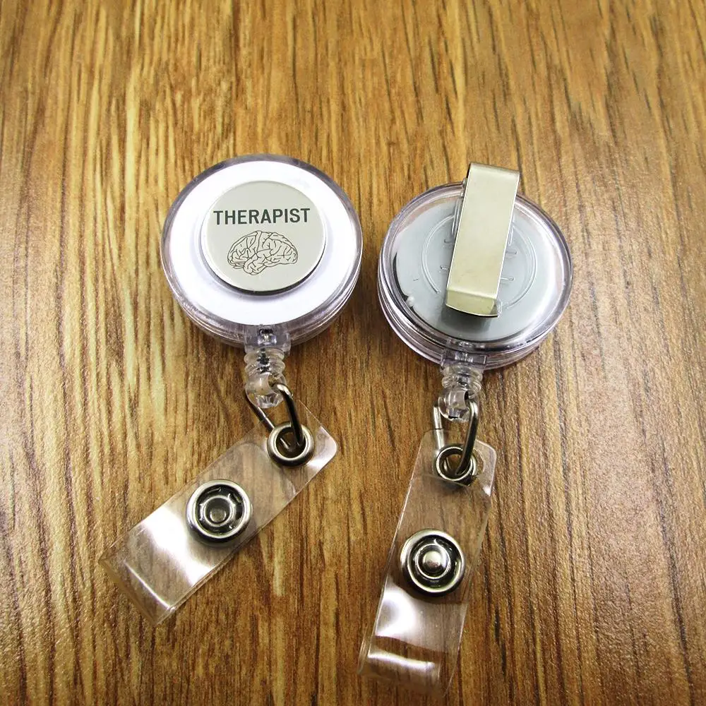 Терапевт ID бейдж катушка для докторов медсестер ученик выдвижной отдачи id