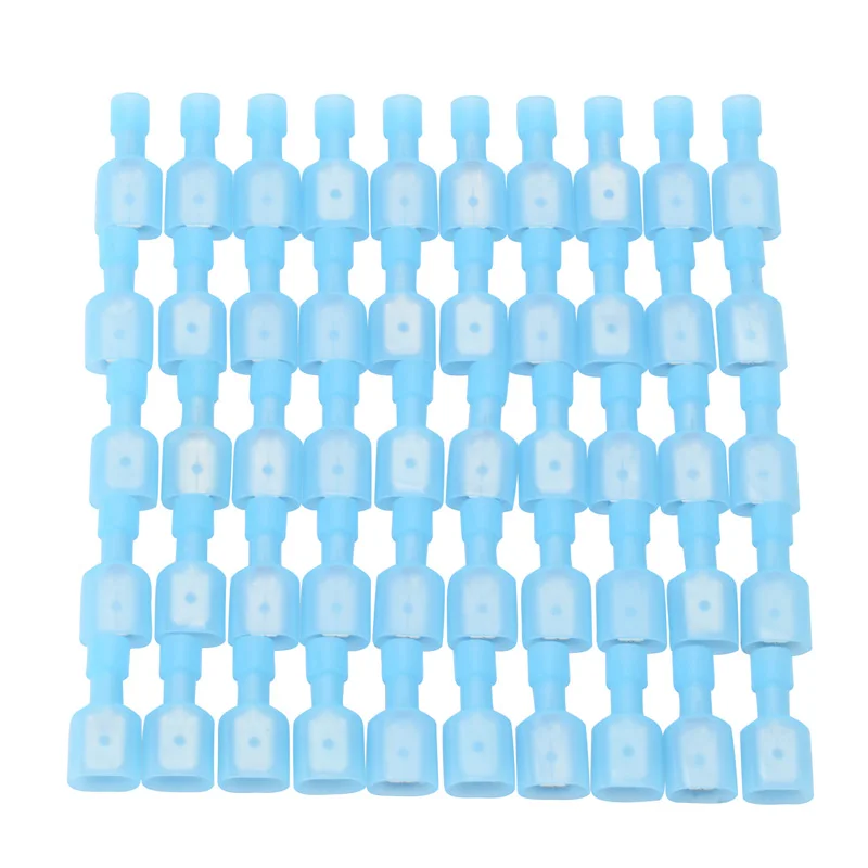 100 шт. (50 компл.) T Быстрый Сращивание обжимной клеммы провода удобный соединитель