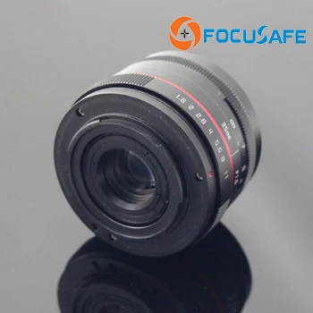 Объектив для беззеркальной камеры видеонаблюдения с FX креплением Focusafe 35 мм APSC
