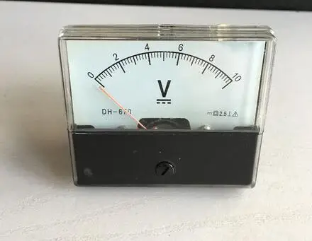 

DH-670 DC 0-10V Analog Panel voltmeter Voltmeter pointer type meter