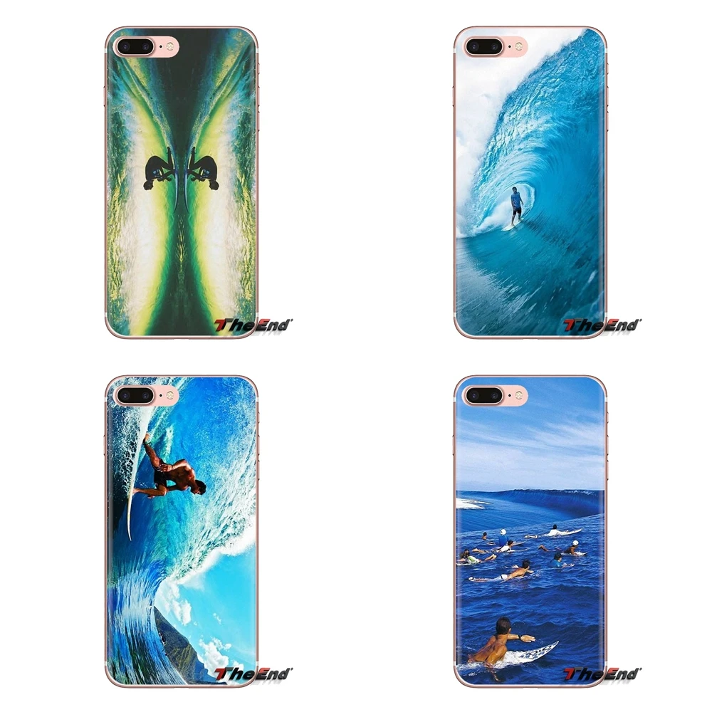 Sea Best Surf break Hawaii Ocean мягкое покрытие кожи для Huawei G7 G8 P7 P8 P9 P10 P20 P30 Lite Mini Pro P Smart Plus 2017 2018