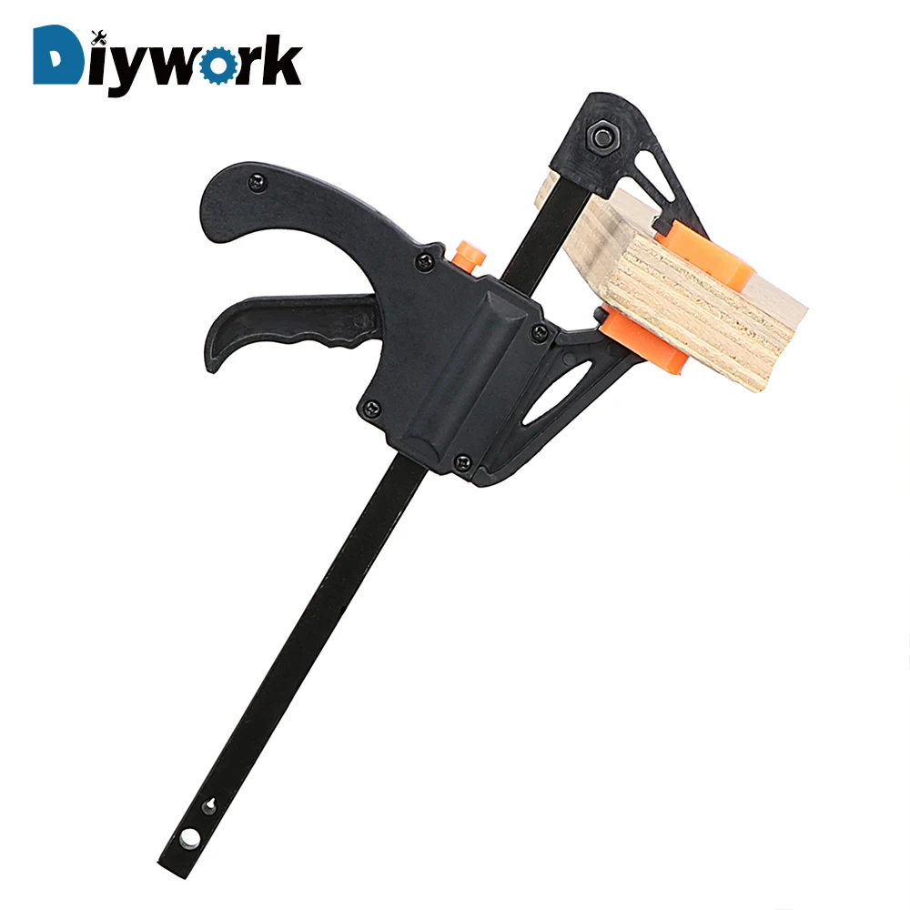 DIYWORK деревянная доска зажим трещотка Столярный фиксированный зажим быстросъемный деревообрабатывающий F зажим