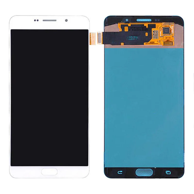 Super Amoled для SAMSUNG Galaxy A9 2016 ЖК дисплей сенсорный экран дигитайзер Pro A910 A9100 запасные