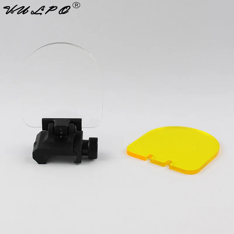 VULPO Hunting Airsoft Riflescopes lens protector Red Dot Sight Scope RiflescopeTransparent Bulletproof Lens Protector | Спорт и