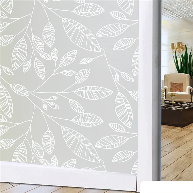 45X100cm 45X100 см, самоклеящаяся пленка на окно, пленка на стекло, наклейка для спальни, матовое стекло, пленка из фольги, водонепроницаемая, маслостойкая - Цвет: 45X100cm