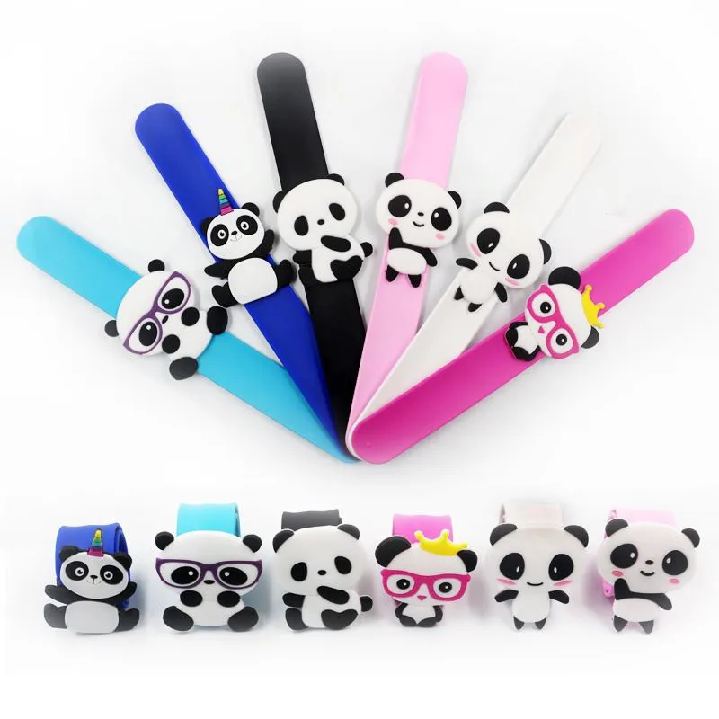 

Baby Shower Decorations Panda Party Rubber Bangle Bracelet Boy Girls First Birthday Party Decorations Kids Jungle Party Favors