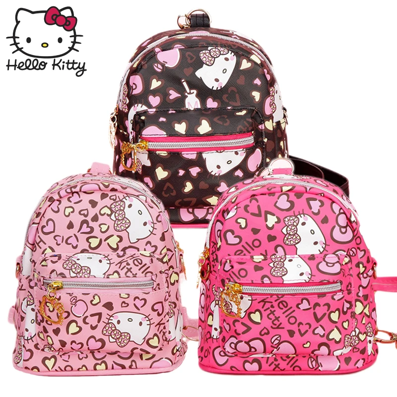 Сумка hello kitty, детский рюкзак для детского сада, мультипликационный рюкзак маленького класса KT для покупок, водонепроницаемый рюкзак для мальчиков и девочек, школьный рюкзак на плечо
