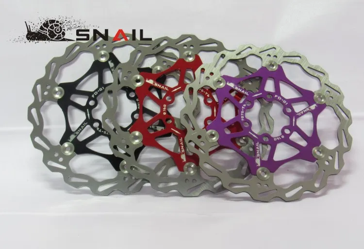 10 шт./лот оптовая продажа плавающий дисковый тормозной ротор 160 мм 6 дюймов