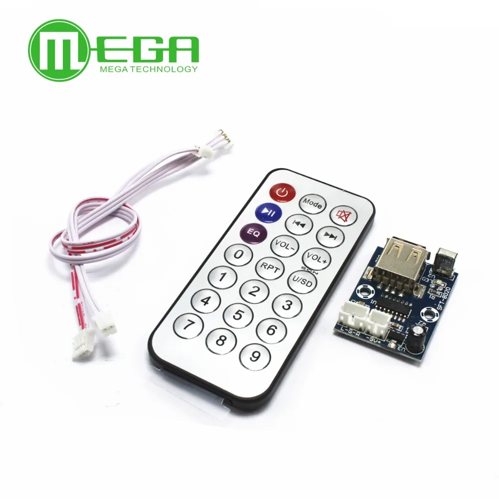 Мини микро декодер для музыки без потерь WAV + плата декодирования MP3 12 В плеер USB