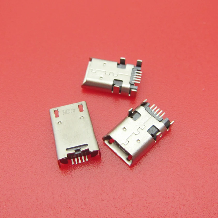 10 шт./лот для ASUS MeMO Pad 7 ME176C ME176CX K013 6725A 6722A Micro USB коннектор зарядки DC Socket Port запасные